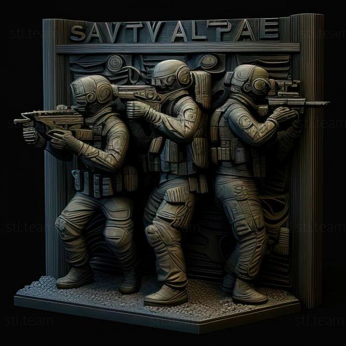 3D model SWAT 3 Close Quarters Battle game (STL)